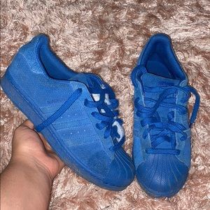 blue adidas
